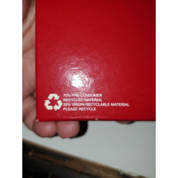 Genuine Crystal Heart Shaped Pin Brooch Recycled Materials Gold Tone Metal - Picture 4 of 10